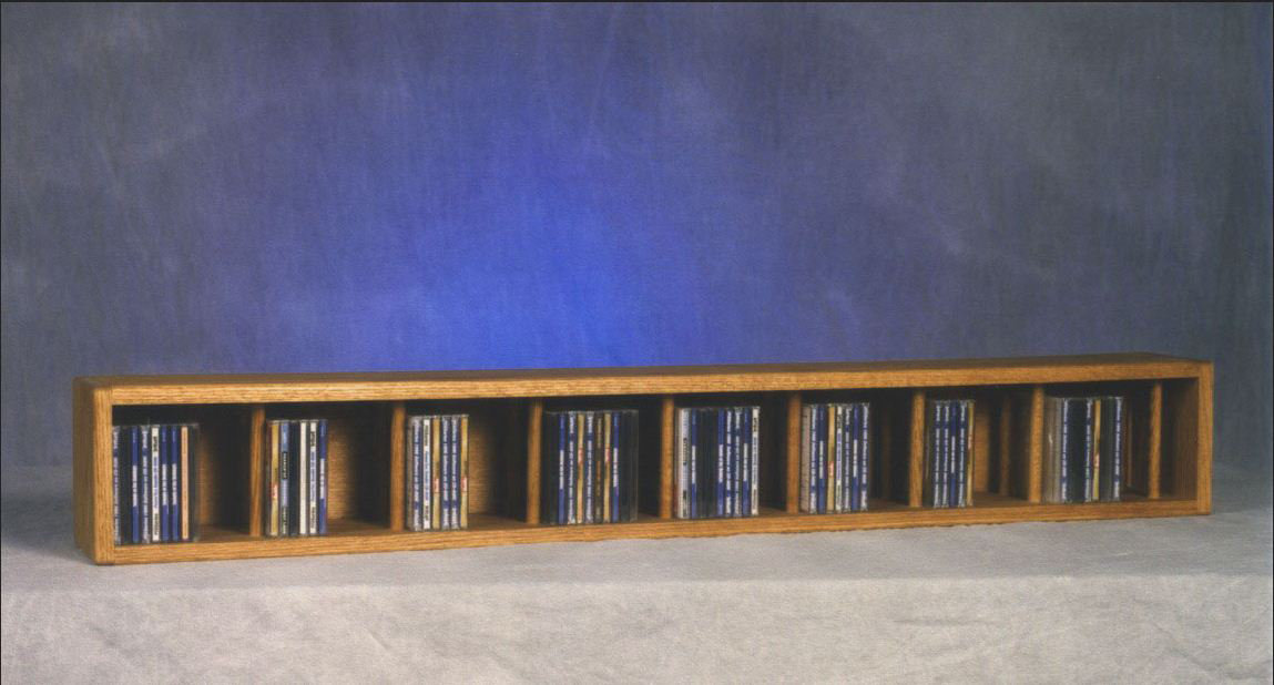 Rebrilliant Dowel-Style Wooden CD Rack - 03D Series & Reviews